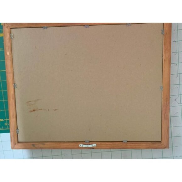 Watercolor Butterfly Framed Picture by Anna Ruth Enders 1999 12.5”x15.5” - Picture 3 of 3